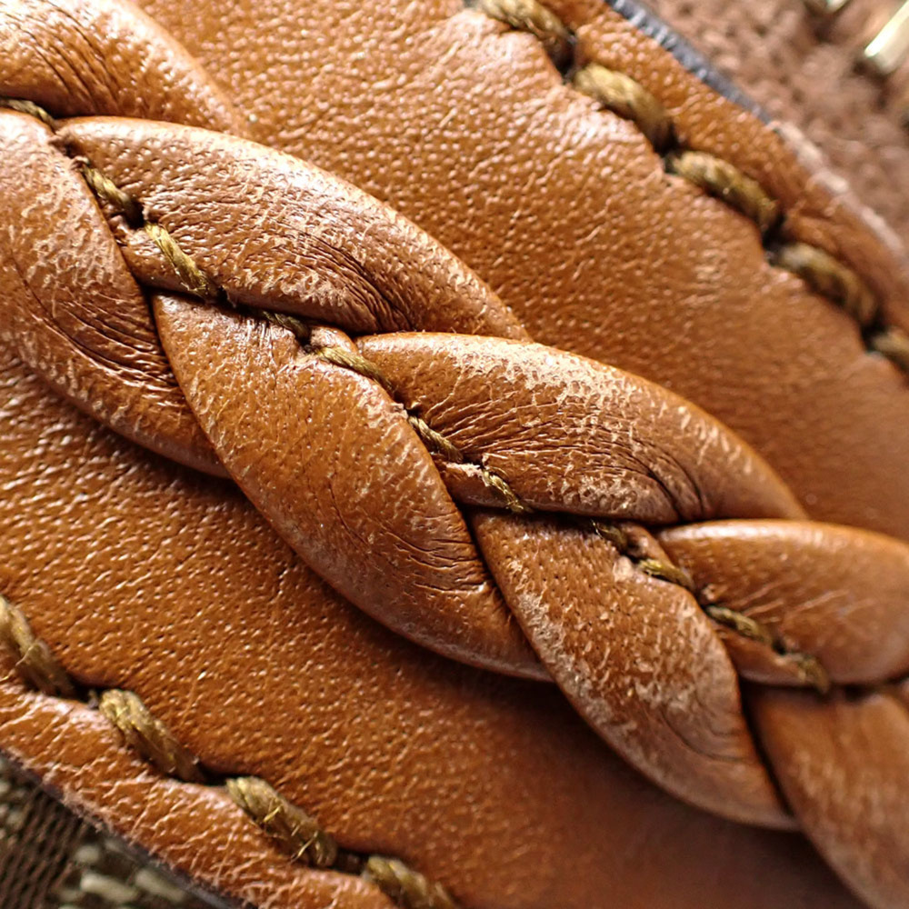 GUCCI Brown Leather Bag - Picture 6 of 10